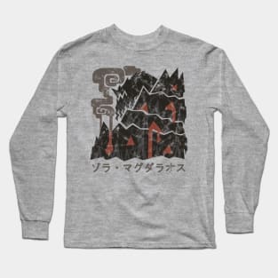 Monster Hunter World Zorah Magdaros Kanji Icon Long Sleeve T-Shirt